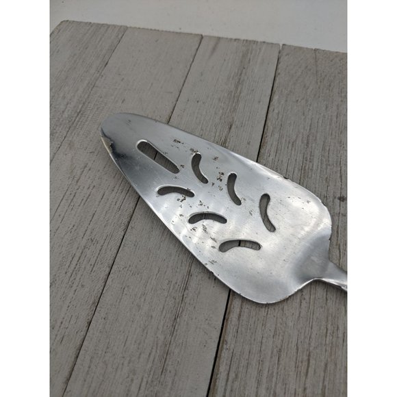 Standard Stainless Steel Pie Server Craft Serving Spatula 10 1/2" Wheat Design - Picture 3 of 9